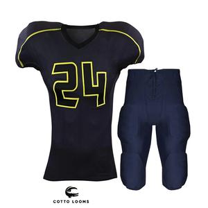 Camiseta y uniforme de fútbol americano OEM personalizados, impresión sublimada de calidad profesional, ropa de equipo al por mayor - Product Image 1