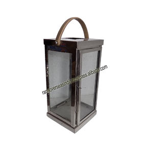 Linterna decorativa al por mayor de acero inoxidable de la mejor calidad para eventos en interiores y exteriores y decoración de bodas - Product Image 5