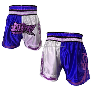 Shorts de grappling MMA en microfibre sur mesure, séchage rapide, respirants, durables, unisexes, coupe ample, vêtements de combat Muay Thai - Product Image 1