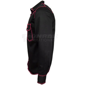 2025 Welding Work <b>Shirt</b> For Construction Industrial <b>Flame</b> Retardant Gear Heavy Duty <b>Flame</b> Resistant Welding fr <b>Shirt</b> - Product Image 5