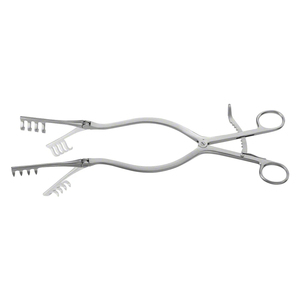 Retractor Beckmann Adson de autorretención, 31cm, 4x4 puntas, instrumento quirúrgico, Retractor Beckmann Adson de autorretención - Product Image 1