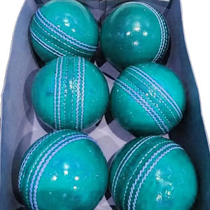 Pelotas de Cricket SUMROOS, Nuevo Diseño con Peso Ligero, Cuero de la Mejor Calidad, 4 Piezas, 156g - Product Image 4