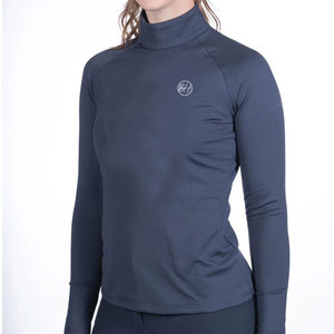 T-shirt d'entraînement personnalisé de haute qualité, confortable et durable avec logo personnalisé, dernier design, bleu, Hands International BHI-TS-105 - Product Image 3