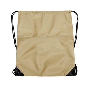 Hot Selling 100% Polyester <b>Waterproof</b> Drawstring Backpack With For Travel Sport Gym Customized High Quality Drawstring <b>Back</b> <b>Pack</b> - Product Image 2