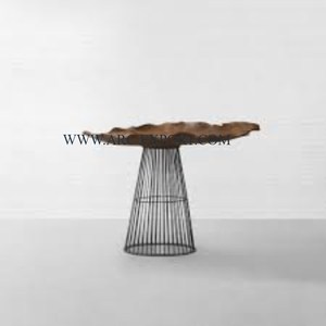 Meilleure vente de table console décorative design feuilles vintage meilleure vente table console fantaisie de luxe pour meubles de décoration - Product Image 4