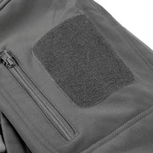 Chaqueta Softshell para Hombre con Servicio OEM, Logotipo Personalizado, Cuello Alto de Lona, Impermeable, Resistente al Viento, Estilo Vintage, 100% Algodón - Product Image 5