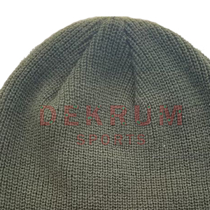 2026 Custom Winter Unisex Designer Knit Beanie <b>Hats</b> with Image Style Adjustable High Quality Fabric - Product Image 4