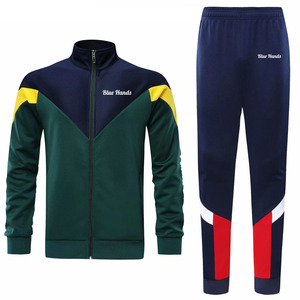 Gran oferta, chándal de entrenamiento deportivo de algodón 100% para hombre, logotipo personalizado transpirable, gimnasio, cremallera frontal de gran tamaño, logotipo personalizable - Product Image 5