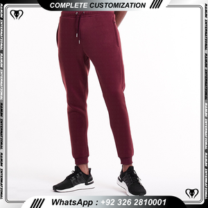 Pantalon de jogging pour hommes avec logo personnalisé pantalon de survêtement pour entraînement physique pour hommes pantalon de jogging en tissu polaire pantalon de survêtement de gymnastique - Product Image 5