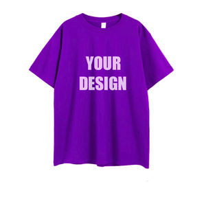 T-shirt pour homme surdimensionné en coton 100% de haute qualité en gros avec épaules tombantes, design d'impression décontracté personnalisé - Product Image 2