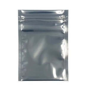 Bolsas de protección antiestática plateadas grises resellables con cierre zip ESD para electrónica, PCB, reacondicionamiento de portátiles y reciclaje. - Product Image 1