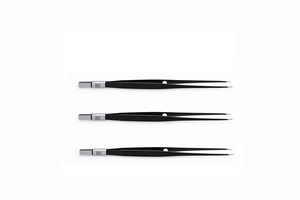 Forceps bipolaires droits de haute qualité de 19 cm, pointe de 0,7 mm, ensemble d'instruments chirurgicaux, rétracteur de dissection en acier - Product Image 3