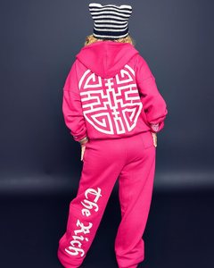 ชุดวอร์มทรงหลวมสำหรับผู้ชายและผู้หญิงชุดวอร์มแนวสตรีทโอเวอร์ไซส์แบบกำหนดเอง - Product Image 5