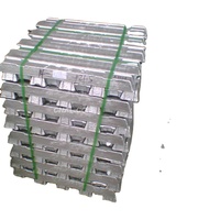 Lingots d'antimoine 99,65 % 99,85 % 99,9 % non alliés, blanc argenté, usage industriel, norme internationale, poids métallique, origine kg, modèle