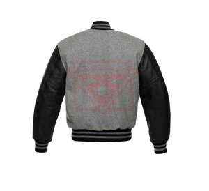 Vente en gros de veste universitaire de baseball de haute qualité pour hommes, broderie personnalisée, nouveau style de veste bouffante, taille 4XL - Product Image 2