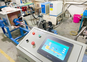 Petite machine de coulée continue horizontale avec contrôle PLC et traction par servomoteur pour la production de barres en cuivre, laiton et bronze - Product Image 5