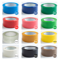Ruban adhésif personnalisé avec logo imprimé, imperméable, en BOPP, pour emballage de boîtes, adhésif acrylique, adhésif thermofusible, adhésif activé par l'eau, ruban d'étanchéité pour cartons