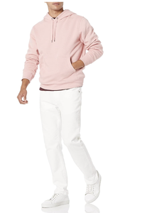 Automne et hiver sweat à capuche polaire vierge sweat à capuche pour hommes en gros logo personnalisé grande taille couleur unie pull à capuche - Product Image 2