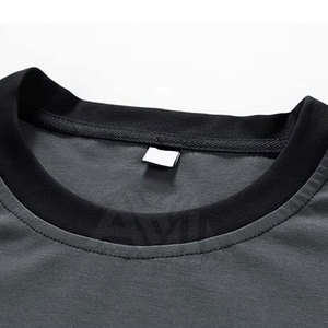 Best Selling Winter Casual Solid Eco-Friendly Custom Logo <b>Men</b> Two-Piece T-Shirt & <b>Shorts</b> Sets - Product Image 5