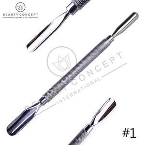 Pousse-cuticules de précision en acier inoxydable, outil professionnel double extrémité pour nettoyer les ongles et enlever les cuticules, pour manucure et pédicure - Product Image 3
