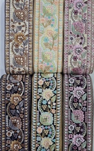 Fabriqué sur mesure à la perfection: lacets brodés exquis pour tous les styles. Idéal pour les créateurs de mode - Product Image 2