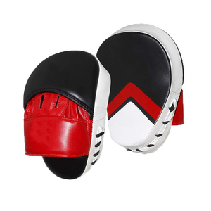 Mitaines de boxe incurvées en cuir PU de haute qualité, fabriquées sur mesure, pour l'entraînement, le sparring et le kick - Product Image 1