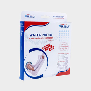 Protège-plâtre imperméable personnalisé Firstar pour <span class=keywords><strong>bras</strong></span> long, <span class=keywords><strong>protection</strong></span> de douche en silicone PVC PP, couvre-plâtre étanche pour plaies - Product Image 6