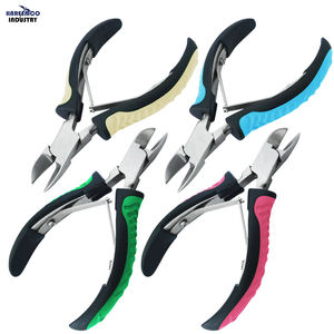 Coupe-ongles de podologie pour ongles épais - Acier inoxydable robuste, lame incurvée, soin des bébés, ouverture large - Product Image 1