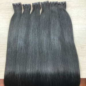 Extensiones de Cabello Remy Ondulado Indio de Color Claro al por Mayor, Tejido de Doble Trama a Máquina, Listas para Permanente, Puntas de Una Sola Capa - Product Image 5