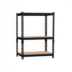 Estanterías Metálicas de 5 Niveles, Ajustables, de MDF, Resistentes, Ligeras, de Fácil Montaje sin Tornillos, para Almacenamiento en Garajes y Hogares - Product Image 1