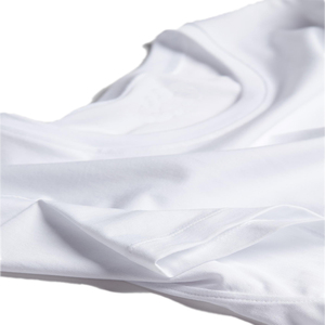 เสื้อยืดผู้ชายทรงหลวมแบบดรอปไหล่ ยี่ห้อ OEM Fortune apparel  รับทำโลโก้ตามสั่ง ผ้าฝ้าย 100% เสื้อยืดโอเวอร์ไซส์ เสื้อยืดเปล่าสำหรับผู้ชาย - Product Image 3