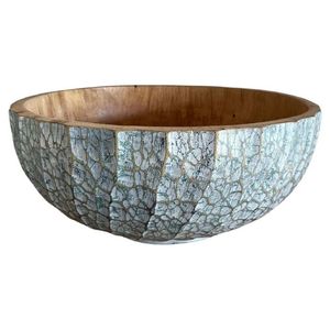 Tazón de Madera de Mango Ecológico y Sostenible de Lujo Indio, Tazones para Ensalada y Fruta, Decoración del Hogar, Fiesta, Bebé, al Mejor Precio - Product Image 1