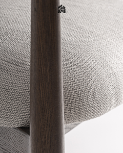 Silla de Comedor Elarviona Hecha a Mano en Madera de Teca, Estilo Escandinavo Moderno, Ecológica, Duradera, de Madera Sólida, de Lujo, Premium para Comedor - Product Image 5