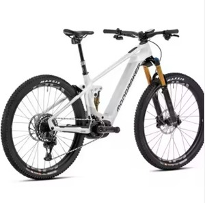 NOUVEAU Vélo Électrique Tout-Terrain Mondraker Crafty Carbon RR SL Argent Blanc de Qualité Supérieure - Product Image 1