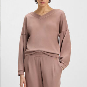 Nouveau coton Polyester Jogging costume et taille élastique femmes survêtements 2 pièces ensembles pour les femmes - Product Image 1