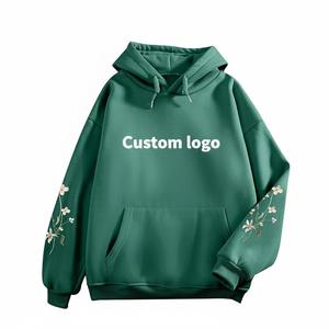 Nouveauté : sweat-shirt et sweat à capuche en jersey 100% coton, écologique, à fleurs, pour femmes, fabriqué au Bangladesh - Product Image 5