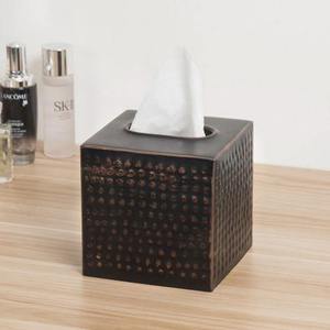 Metal Napkin Holder Countertop <b>Tissue</b> Box/ Napkin Box <b>Wedding</b> Bar /Hotel Room <b>Wedding</b> Royal <b>Tissue</b> Box Hand Made in India - Product Image 2
