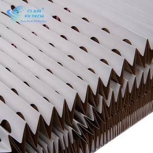 Hiệu quả cao <span class=keywords><strong>v</strong></span>-loại gấp khô xếp li phun gian hàng bộ lọc cho tùy chỉnh lọc không khí - Product Image 4