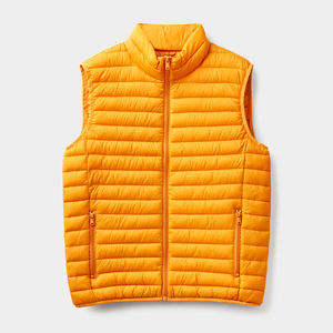 Chaleco Acolchado Informal de Alta Calidad y Ecológico para Hombre, Chaqueta de Lona sin Mangas Personalizada, Nueva Colección al por Mayor, Talla Grande, OEM - Product Image 1