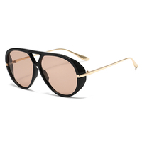 Lunettes de soleil rétro polarisées UV400 à double pont pour hommes et femmes, tendance et stylées, idéales pour la conduite, la pêche, le cyclisme, les sports de plein air et les voyages
