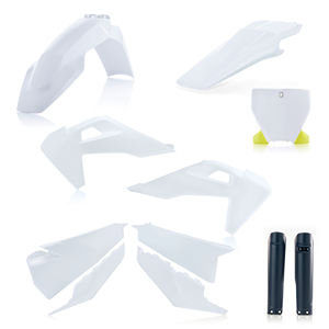 Acerbis Full Plastic ABS Motorcycle Fairing <b>Kit</b> for Husqvarna for Customizing Your Ride - Product Image 1