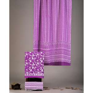 Salwar Kameez de Algodón con Estampado Digital Jaipuri y Dupatta, Vestido Casual Indio con Costuras Reforzadas, Estilo Pakistaní - Product Image 1