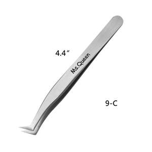 Ensemble de pinces à cils professionnelles en acier inoxydable, nouvelle conception, vente chaude, sur mesure en gros - Product Image 4