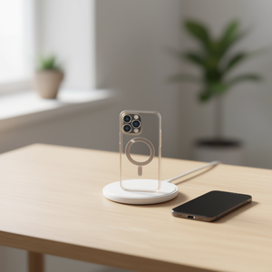 Étui magnétique métallique électroplaqué DAM avec anneau magnétique pour S25 Plus - Product Image 1