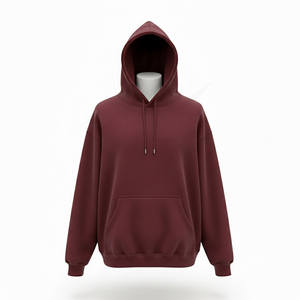 Sudadera con Capucha Unisex Básica Lisa, Sudadera de Forro Polar Grueso, Sudadera de Moda Urbana, Fabricante OEM, Suministro Personalizado al por Mayor - Product Image 4