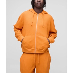 High Quality 100% Men's Heavyweight Baggy Tracksuit Set Oversized Dropshoulder with <b>Hooded</b> Collar Solid Colour for Winter Season - Product Image 6