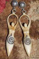 Vente en gros clous d'oreille en os de chameau vache de buffle, bijoux de mode unisexe pour le corps, bouton en acier, piercing, bijoux à breloques