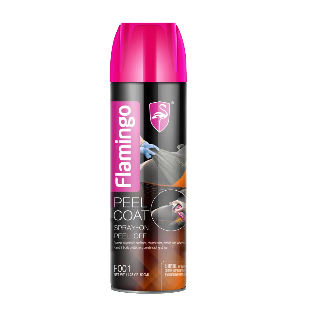 Fabriek Levering Flamingo Auto Care Full Range F023 Rubber Spray