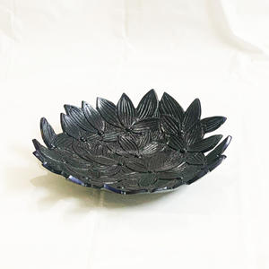 Plateau à feuilles en aluminium pour hôtels et traiteur Bols de table élégants pour le service de salade Vaisselle de mariage Bols à feuilles décoratifs - Product Image 4