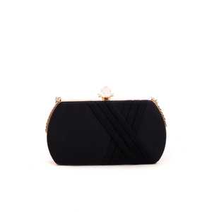 Black Formal Clutch P15045 Elegant Chain & Link <b>Bracelets</b> - Product Image 3